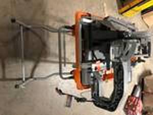 RIDGID 9 Amp 7 in. Blade Corded Wet Tile Saw with Stand Customer Returns See Pictures