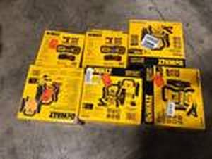 Lot of Assorted Dewalt  Portable Power Stations Various Sizes and Conditions Customer Returns See Pictures