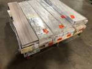 Pallet of Mixed Assorted Wooden Flooring  Customer Returns See Pictures