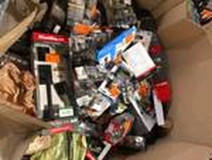 Gaylord of Mixed Assorted Door Locks, Handles, and Hardware  Various Models and Conditions Customer Returns See Pictures
