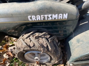 Craftsman rear tine tiller