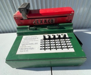 Texaco Farrington Credit Card Machine