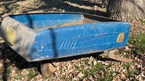 Vintage Allstate single wheel trailer