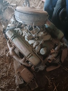 Buick Fireball V8 engine with transmission