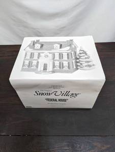Department 56 Snow Village Federal House