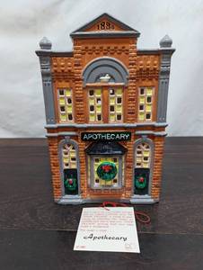 Department 56 Snow Village Apothecary