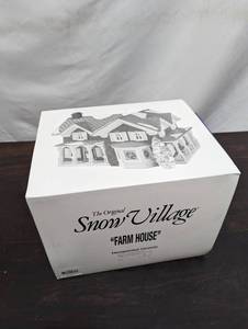 Department 56 Snow Village Farm House
