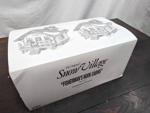 Department 56 Snow Village Fishermans Nook Cabins