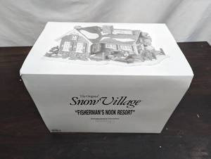 Department 56 Snow Village Fishermans Nook Resort