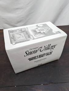 Department 56 Snow Village Marvels Beauty Salon