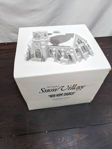 Department 56 Snow Village New Hope Church