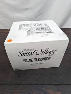 Department 56 Snow Village Village Police Station