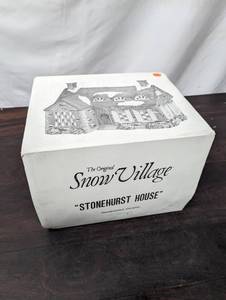 Department 56 Snow Village Stonehurst House