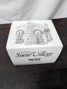 Department 56 Snow Village Pisa Pizza