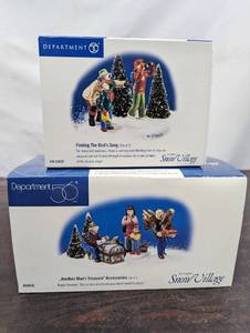Two Department 56 Snow Village Sets