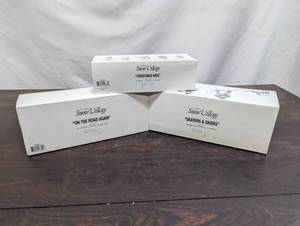 Three Department 56 Snow Village Items