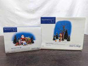 Two Department 56 Snow Village Items