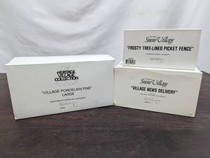 Three Department 56 Items