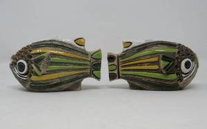 lot 75 image: Fish--Artesaria Rinconada  Silver Anniversary Series  Uruguayan Artist Signed