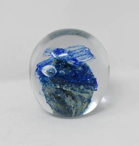 lot 163 image: 3 encased Paperweights