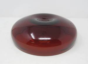 lot 165 image: Vintage MCM hand blown glass Blenko Bowl
