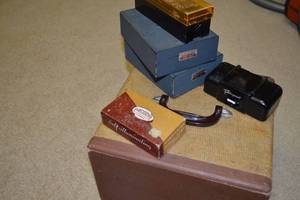 lot 24 image: Assorted Vintage ProjectorViewfinder Equipment - 1955 TDC Selectron 300 3D Projector