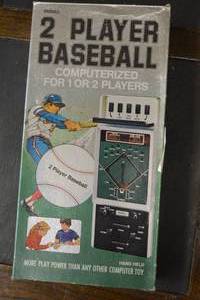 lot 33 image: Vintage Proball Computerized 2 Player Baseball Game Collectors Item - Great Condition