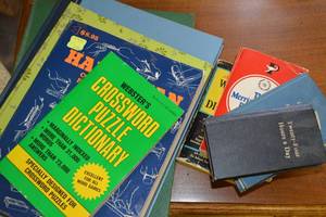 lot 36 image: Assorted Books - Dictionaries, Manuals, Etc.