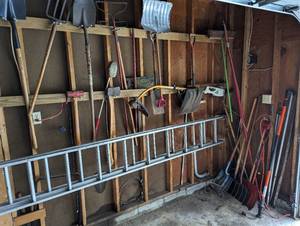 lot 111 image: Everything Attached to the Wall - TOOLS GALORE