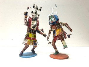 Mali Folk Art Dancing Figures Made From Product Packaging