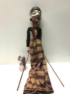 Larger Old Vintage Indonesian Wood Puppet