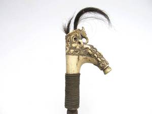 Impressive Early Antique Iban-Dayak Mandau Sword