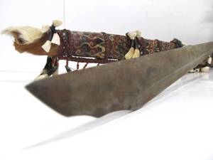 &nbspOrnate Dayak Headhunters Mandau Sword&nbsp