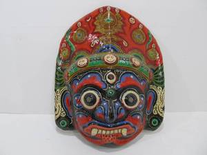 Larger Vintage Bengali India Kali Mask