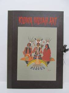 Mint Condition LARGE 1979 Hardcover KIOWA Indian Art Book by Bell Editions