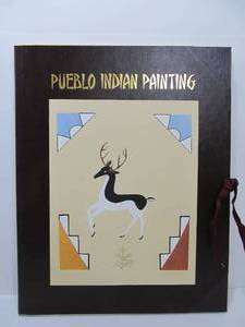 Mint Condition LARGE 1979 Hardcover PUEBLO Indian Paintings Art Book by Bell Editions