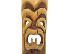 Carved Vintage 1960s Tiki Mask