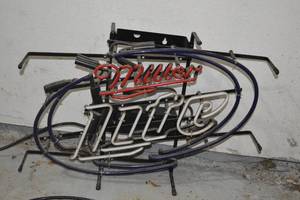 lot 45 image: Miller Lite Neon Sign