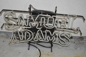 lot 46 image: Samuel Adams Neon Sign