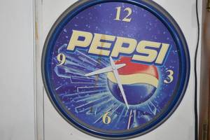 lot 48 image: Soda Clocks, Pepsi, Mtn Dew