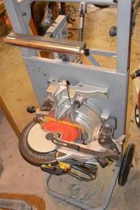 lot 53 image: Ridgid Miter Saw