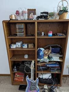 lot 83 image: Wall Shelf - DOES NOT INCLUDE CONTENTS