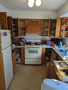 lot 97 image: Everything But the Kitchen Sink... - All of the Contents of the Kitchen, Every Cabinet, Every Drawer, You Get Everything Inside SEE PICTURES