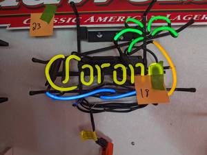 lot 18 image: Corona Neon Sign - TESTED WORKS