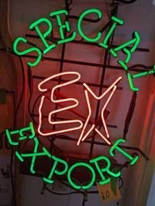 lot 20 image: Special Export Neon Sign - TESTED WORKS
