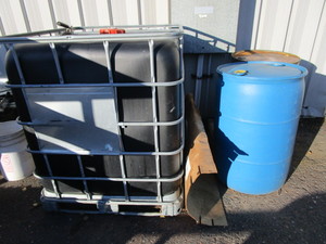Bulk Used Oil, Cube Storage