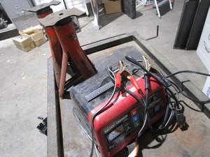 Battery Charger, Jack Stands