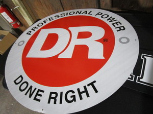 DR Round Sign