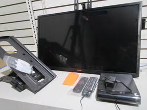 Samsung TV, Wall Mount, DVD Player