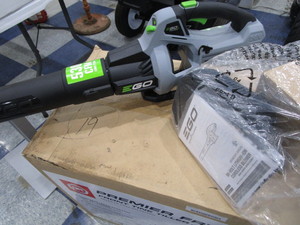 EGO Blower, Battery, Charger